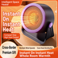 Portable Mini Radiator and Desktop Warm Air Fan for Home and Office