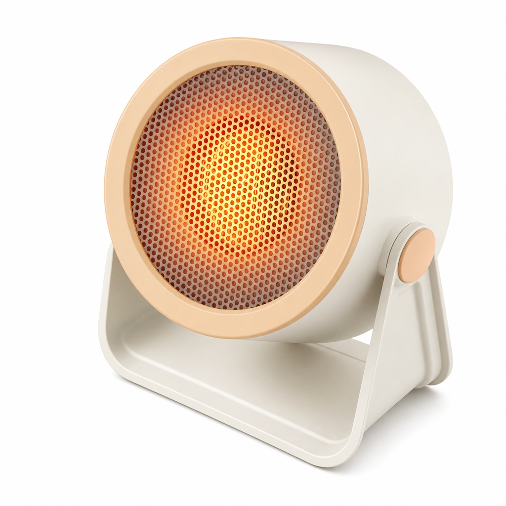 Portable Mini Radiator and Desktop Warm Air Fan for Home and Office