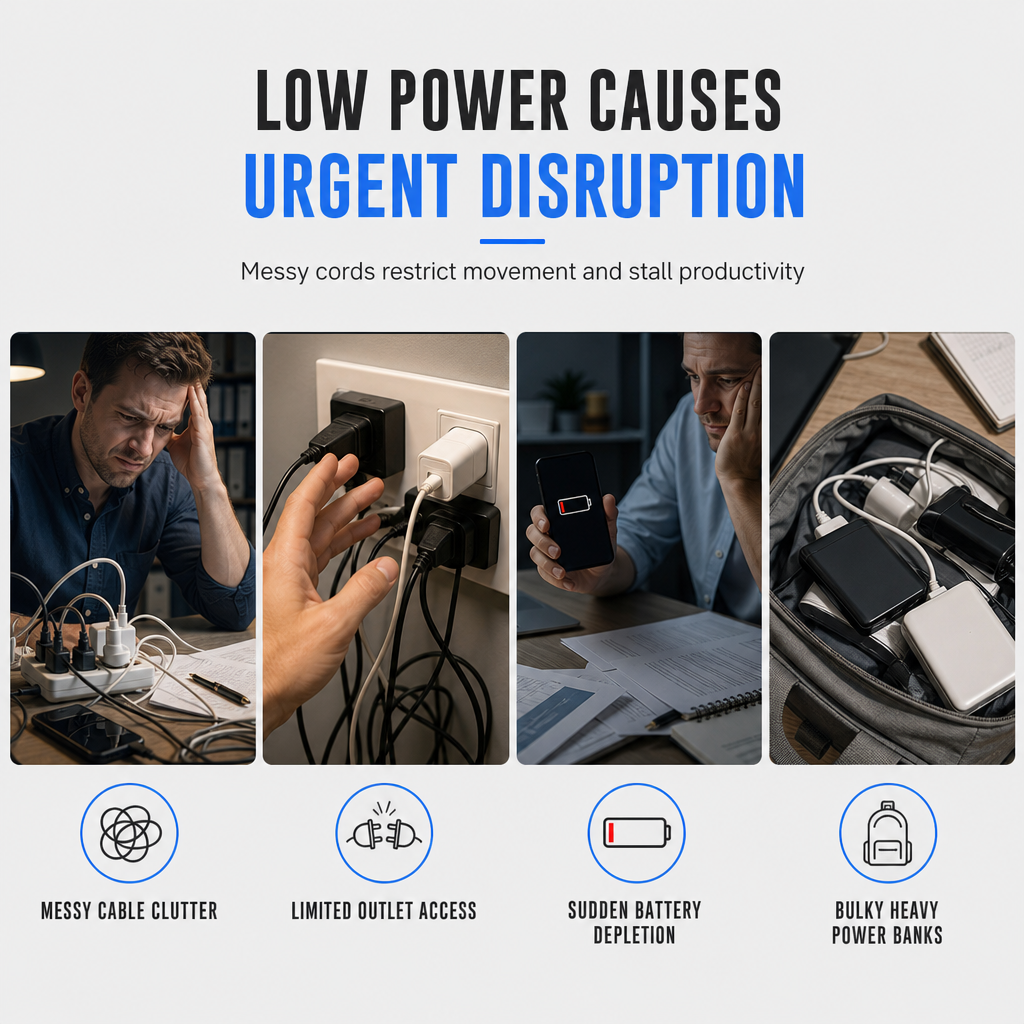 📢📢50% OFF !! ⏰Mini 10000mAh Magnetic Wireless Power Bank Fast Charging Portable for Phones and Smartwatches