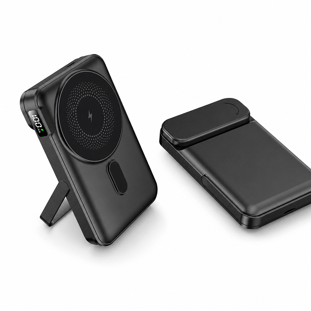 📢📢50% OFF !! ⏰Mini 10000mAh Magnetic Wireless Power Bank Fast Charging Portable for Phones and Smartwatches