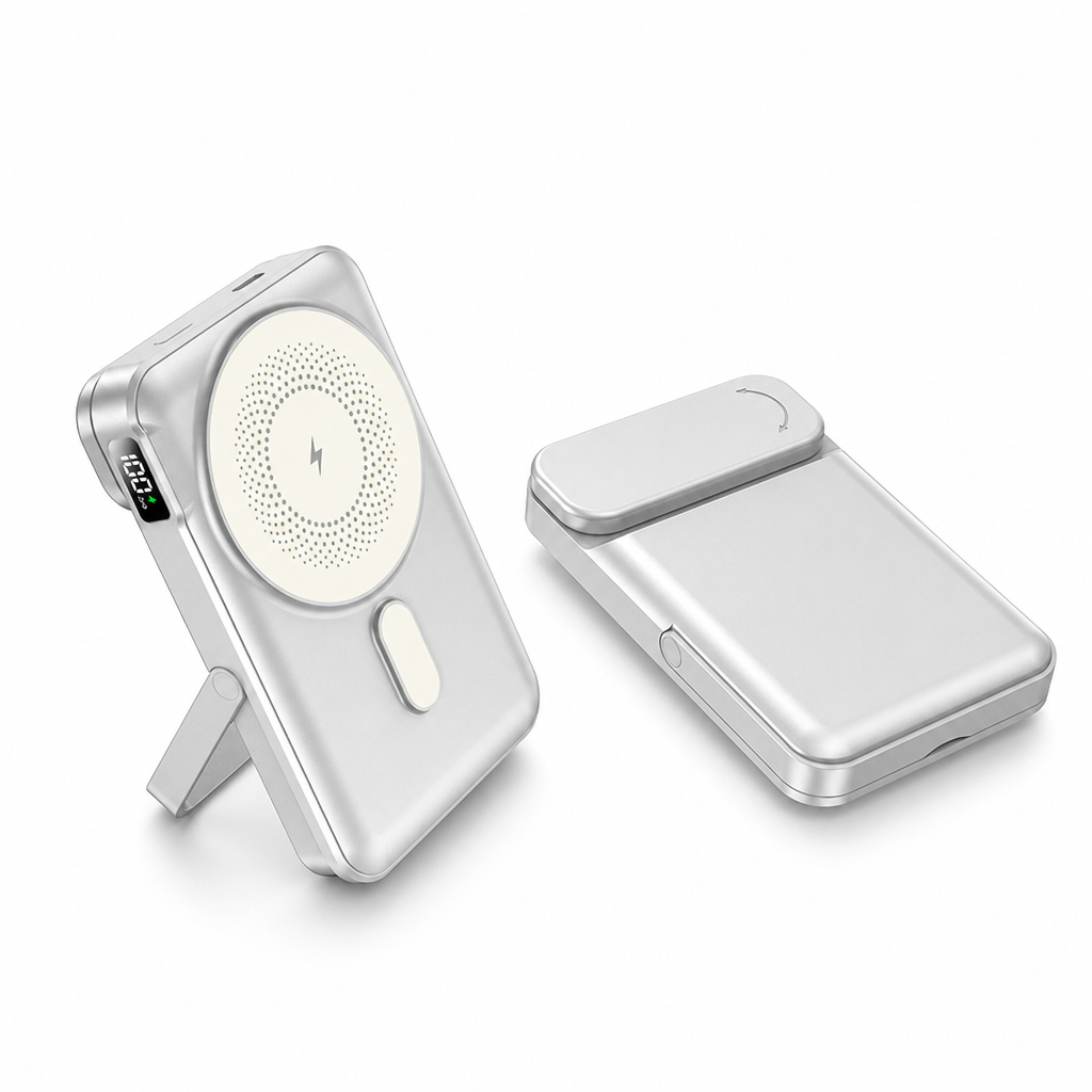 📢📢50% OFF !! ⏰Mini 10000mAh Magnetic Wireless Power Bank Fast Charging Portable for Phones and Smartwatches