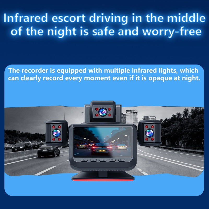🚗 LIMITED-TIME 50% OFF! 📸 5-Lens 360° Panoramic Dash Cam – 1080P, IR Night Vision, 24H Parking Monitor ✅