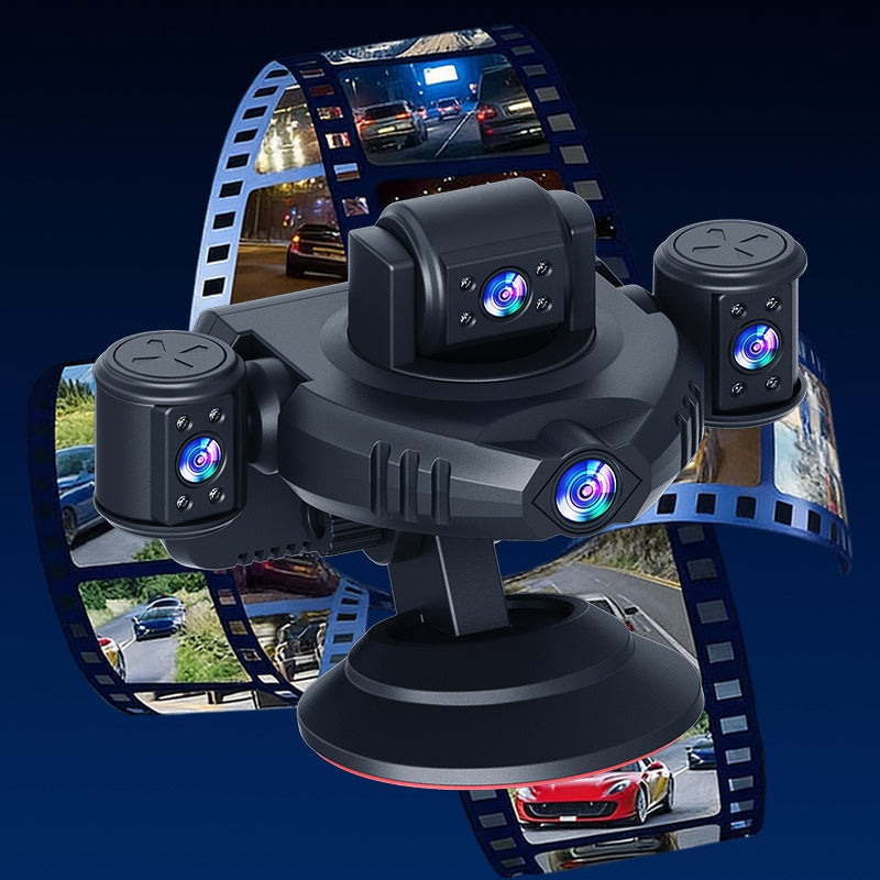 🚗 LIMITED-TIME 50% OFF! 📸 5-Lens 360° Panoramic Dash Cam – 1080P, IR Night Vision, 24H Parking Monitor ✅