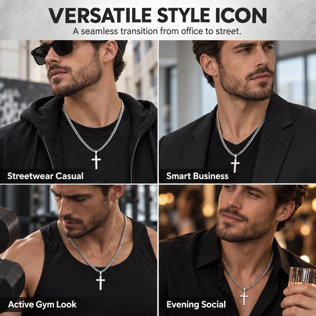 ✨Men's Cross Pendant Necklace