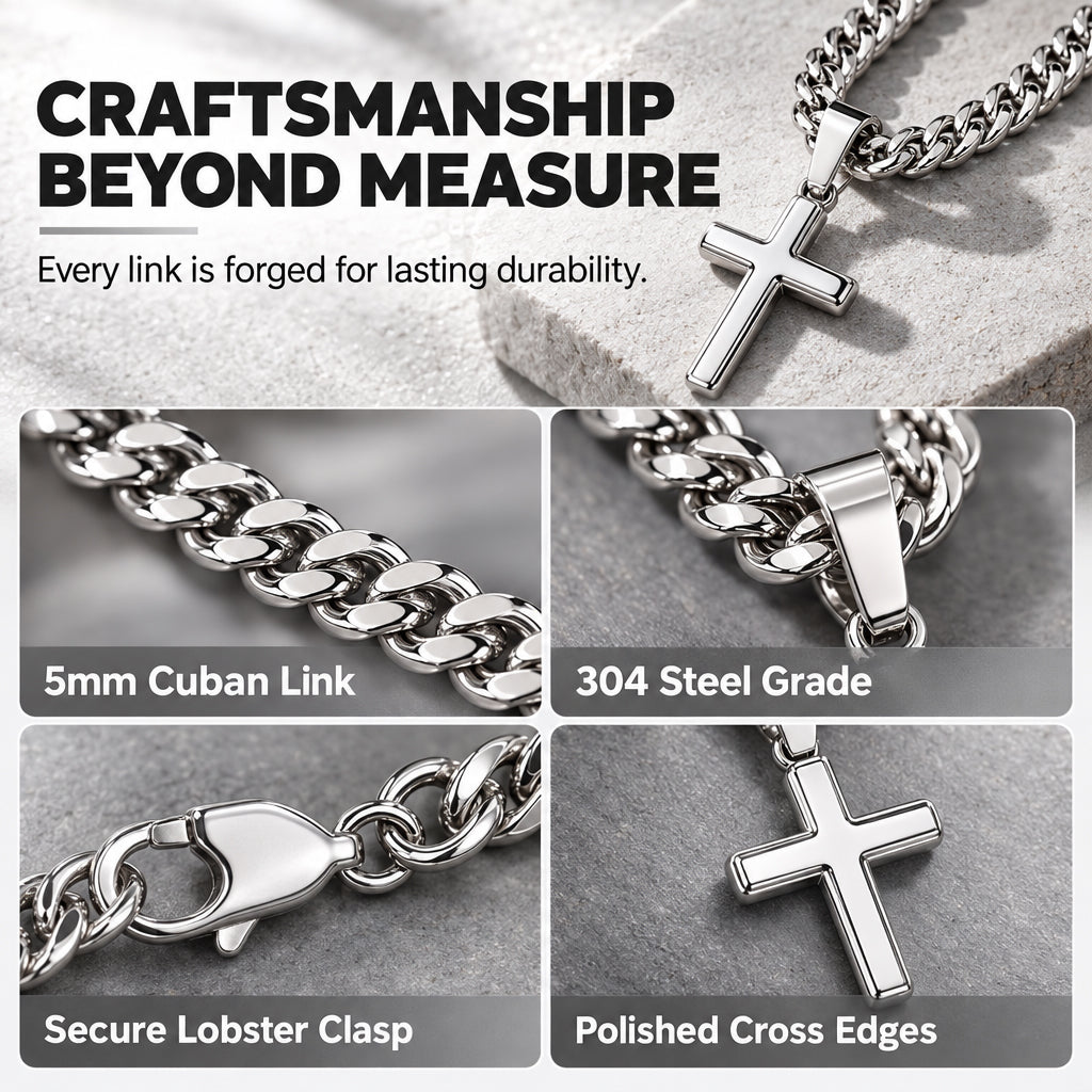✨Men's Cross Pendant Necklace