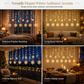 ❄️ 50% OFF! ✨ LED Snowflake Curtain Lights – Waterproof & festive décor ✨