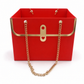 💐 LIMITED-TIME 50% OFF! ✨ Embossed Bouquet Gift Bag – Sturdy Cardboard, Chain Handle, Elegant Packaging 🎁