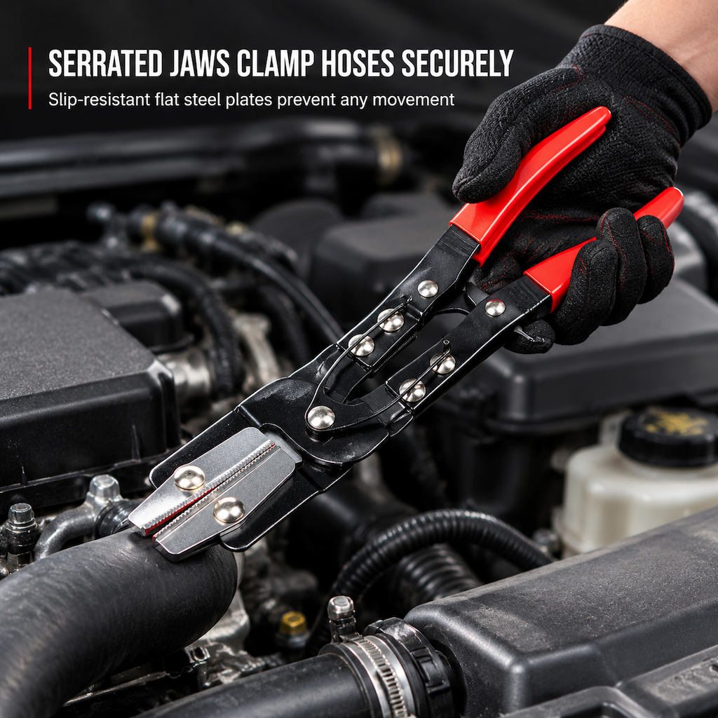 🎉 50% OFF! 🛠️ Automotive Hose Pinch-Off Pliers – Hands-Free Clamping for Coolant Lines & Water Hose Repairs, 3 Sizes ✨