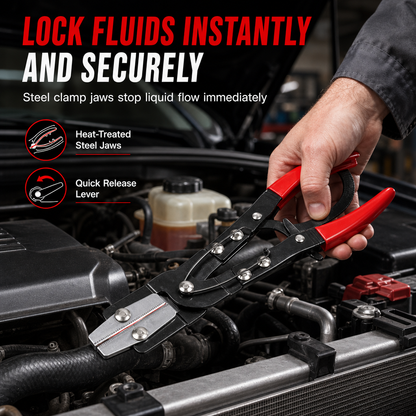 🎉 50% OFF! 🛠️ Automotive Hose Pinch-Off Pliers – Hands-Free Clamping for Coolant Lines & Water Hose Repairs, 3 Sizes ✨