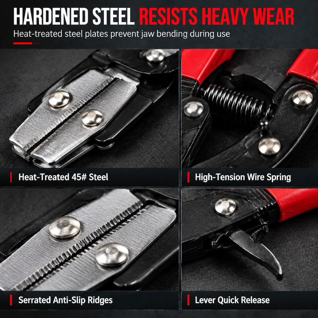 🎉 50% OFF! 🛠️ Automotive Hose Pinch-Off Pliers – Hands-Free Clamping for Coolant Lines & Water Hose Repairs, 3 Sizes ✨