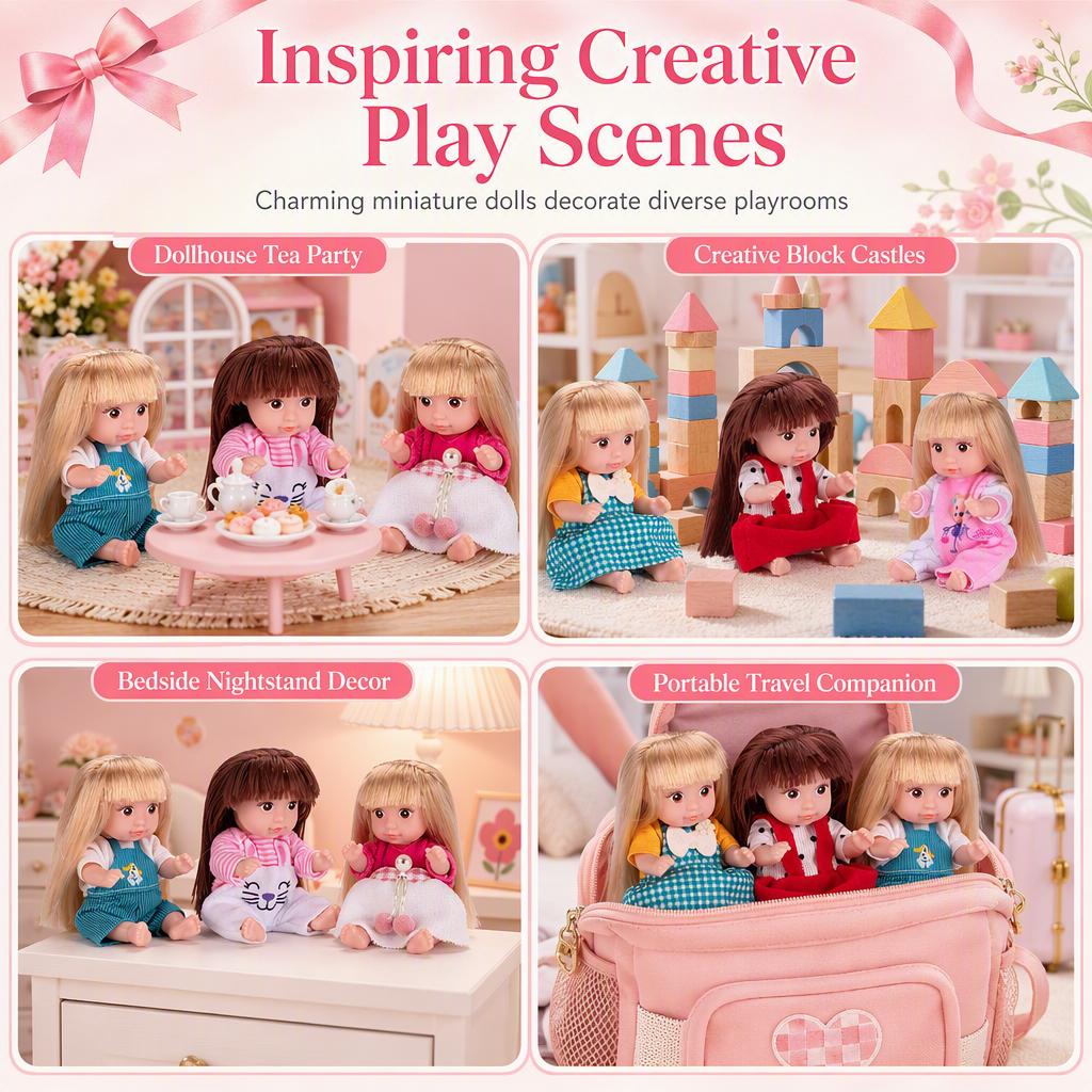 📢📢 50% OFF🎀Realistic Baby Girl Doll Toy Set