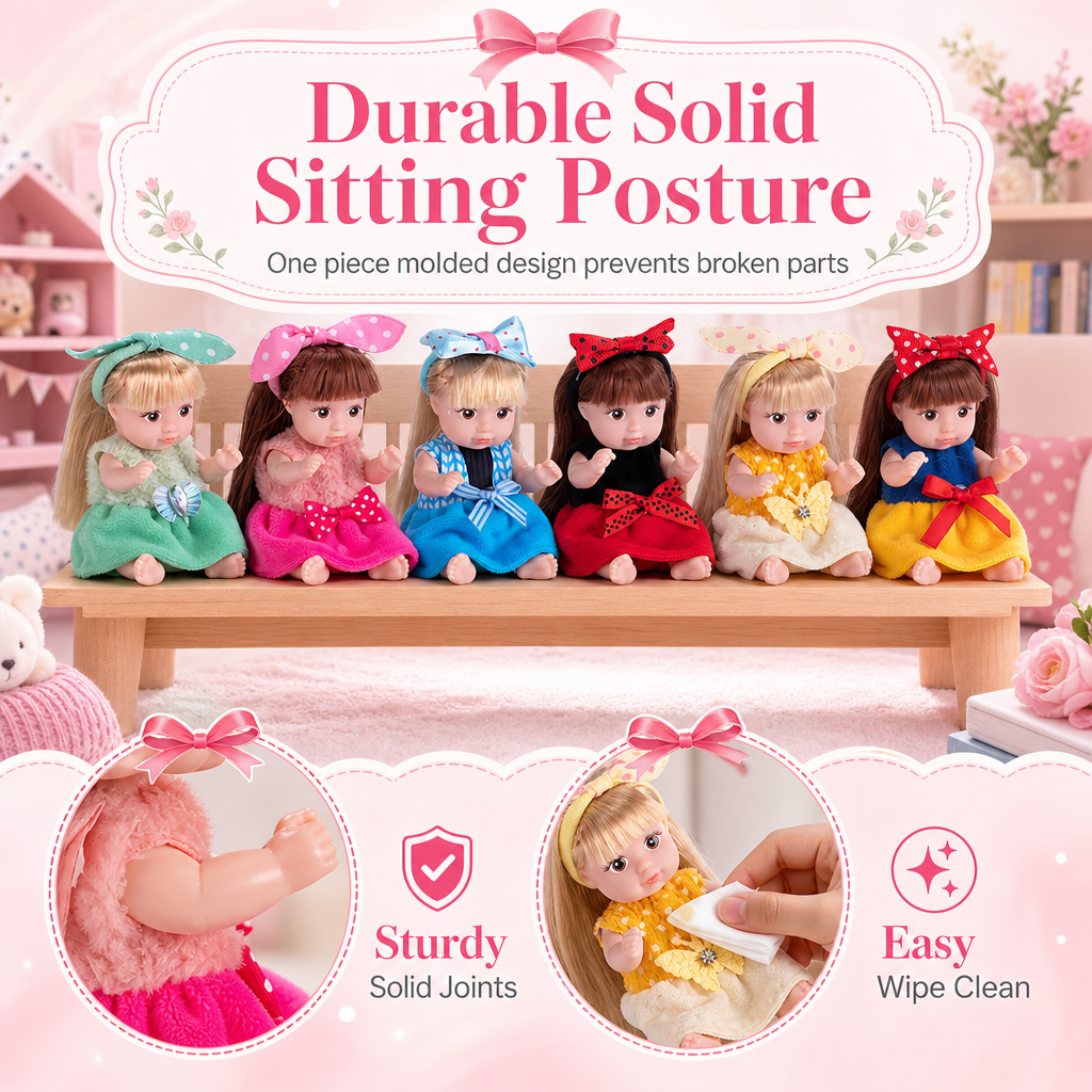 📢📢 50% OFF🎀Realistic Baby Girl Doll Toy Set