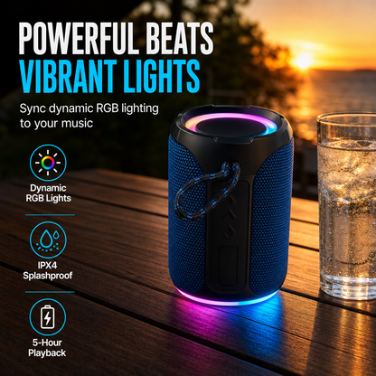 ⏳Time-Limited Special⏰High Power Waterproof Bluetooth Speaker