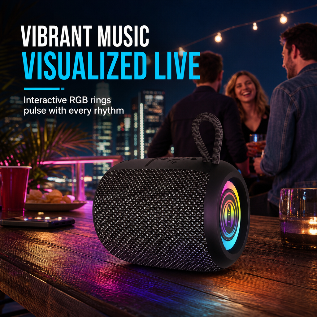 ⏳Time-Limited Special⏰High Power Waterproof Bluetooth Speaker