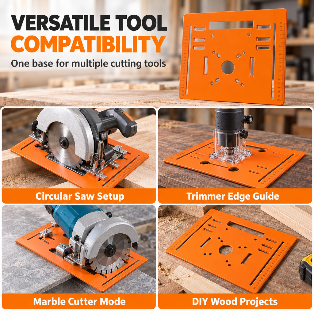 📢📢 50% OFF📏Woodworking Cutting Machine Bakelite Base Plate