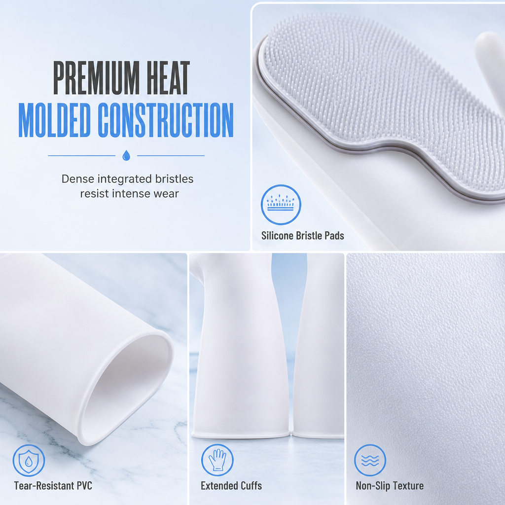 🧼Multifunctional Waterproof Kitchen Dishwashing and Household Cleaning Gloves
