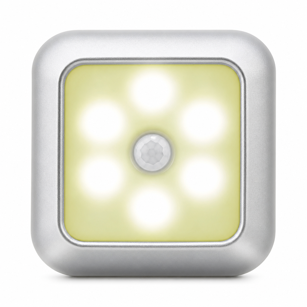 💡 Smart Motion Sensor Night Light – Hands-Free, Soft & Magnetic 🌙