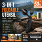 🎉50% Off！🍴4-In-1 Outdoor Folding Multifunctional Tableware